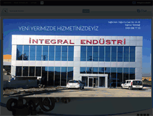Tablet Screenshot of integralendustri.com